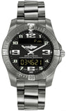 Buy Shop Breitling Aerospace Evo Black Dial Silver Steel Strap Watch for Men - E79363101B1E1 USA Online