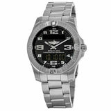 Buy Shop Breitling Aerospace Evo Black Dial Silver Steel Strap Watch for Men - E79363101B1E1 USA Online