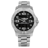 Buy Shop Breitling Aerospace Evo Black Dial Silver Steel Strap Watch for Men - E79363101B1E1 USA Online