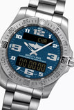 Buy Shop Breitling Aerospace Evo Blue Dial Silver Steel Strap Watch for Men - E79363101C1E1 USA Online