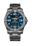 Buy Shop Breitling Aerospace Evo Blue Dial Silver Steel Strap Watch for Men - E79363101C1E1 USA Online
