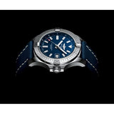 Buy Shop Breitling Avenger Automatic 43 Blue Dial Blue Nylon Strap Watch for Men - A17318101C1X1 USA Online