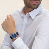 Buy Shop Breitling Avenger Automatic 43 Blue Dial Blue Nylon Strap Watch for Men - A17318101C1X1 USA Online