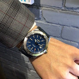 Buy Shop Breitling Avenger Automatic 43 Blue Dial Blue Nylon Strap Watch for Men - A17318101C1X1 USA Online