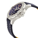 Buy Shop Breitling Avenger Automatic 43 Blue Dial Blue Nylon Strap Watch for Men - A17318101C1X1 USA Online
