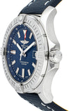 Buy Shop Breitling Avenger Automatic 43 Blue Dial Blue Nylon Strap Watch for Men - A17318101C1X1 USA Online