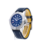Buy Shop Breitling Avenger Automatic 43 Blue Dial Blue Nylon Strap Watch for Men - A17318101C1X1 USA Online