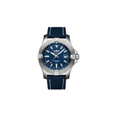 Buy Shop Breitling Avenger Automatic 43 Blue Dial Blue Nylon Strap Watch for Men - A17318101C1X1 USA Online