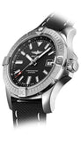 Buy Shop Breitling Avenger Automatic 43mm Black Dial Black Nylon Strap Watch for Men - A17318101B1X2 USA Online