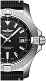 Buy Shop Breitling Avenger Automatic 43mm Black Dial Black Nylon Strap Watch for Men - A17318101B1X2 USA Online