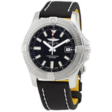 Buy Shop Breitling Avenger Automatic 43mm Black Dial Black Nylon Strap Watch for Men - A17318101B1X2 USA Online
