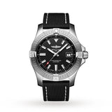 Buy Shop Breitling Avenger Automatic 43mm Black Dial Black Nylon Strap Watch for Men - A17318101B1X2 USA Online