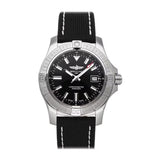 Buy Shop Breitling Avenger Automatic 43mm Black Dial Black Nylon Strap Watch for Men - A17318101B1X2 USA Online