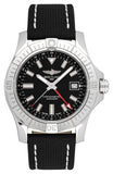 Buy Shop Breitling Avenger Automatic 43mm Black Dial Black Nylon Strap Watch for Men - A17318101B1X2 USA Online