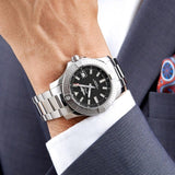 Buy Shop Breitling Avenger Automatic 43mm Black Dial Silver Steel Strap Watch for Men - A17318101B1A1 USA Online