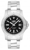 Buy Shop Breitling Avenger Automatic 43mm Black Dial Silver Steel Strap Watch for Men - A17318101B1A1 USA Online
