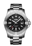 Buy Shop Breitling Avenger Automatic 43mm Black Dial Silver Steel Strap Watch for Men - A17318101B1A1 USA Online