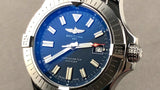 Buy Shop Breitling Avenger Automatic 43mm Blue Dial Blue Nylon Strap Watch for Men - A17318101C1X2 USA Online