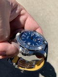 Buy Shop Breitling Avenger Automatic 43mm Blue Dial Blue Nylon Strap Watch for Men - A17318101C1X2 USA Online