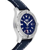 Buy Shop Breitling Avenger Automatic 43mm Blue Dial Blue Nylon Strap Watch for Men - A17318101C1X2 USA Online