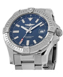 Buy Shop Breitling Avenger Automatic 43mm Blue Dial Silver Steel Strap Watch for Men - A17318101C1A1 USA Online