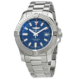Buy Shop Breitling Avenger Automatic 43mm Blue Dial Silver Steel Strap Watch for Men - A17318101C1A1 USA Online