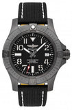 Buy Shop Breitling Avenger Automatic 45 Seawolf Night Mission Black Dial Black Nylon Strap Watch for Men - V17319101B1X1 USA Online