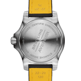 Buy Shop Breitling Avenger Automatic 45 Seawolf Yellow Dial Black Nylon Strap Watch for Men - A17319101I1X1 USA Online