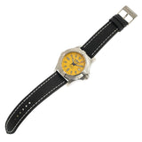 Buy Shop Breitling Avenger Automatic 45 Seawolf Yellow Dial Black Nylon Strap Watch for Men - A17319101I1X1 USA Online