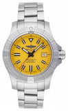 Buy Shop Breitling Avenger Automatic 45mm Seawolf Yellow Dial Silver Steel Strap Strap Watch for Men - A17319101/1A1 USA Online