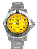 Buy Shop Breitling Avenger Automatic 45mm Seawolf Yellow Dial Silver Steel Strap Strap Watch for Men - A17319101/1A1 USA Online