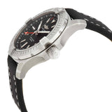 Buy Shop Breitling Avenger Automatic GMT 43 Black Dial Black Nylon Strap Watch for Men - A32397101B1X1 USA Online