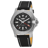 Buy Shop Breitling Avenger Automatic GMT 43 Black Dial Black Nylon Strap Watch for Men - A32397101B1X1 USA Online