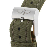 Buy Shop Breitling Avenger Automatic GMT 43 Green Dial Green Nylon Strap Watch for Men - A17318101L1X1 USA Online