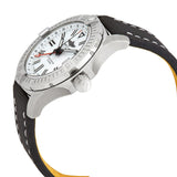 Buy Shop Breitling Avenger Automatic GMT 43 White Dial Black Nylon Strap Watch for Men - A32397101A1X1 USA Online