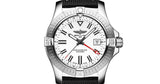 Buy Shop Breitling Avenger Automatic GMT 43 White Dial Black Nylon Strap Watch for Men - A32397101A1X1 USA Online