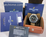 Buy Shop Breitling Avenger Automatic GMT 45 Black Dial Brown Nylon Strap Watch for Men - V32395101B1X1 USA Online