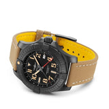 Buy Shop Breitling Avenger Automatic GMT 45 Black Dial Brown Nylon Strap Watch for Men - V32395101B1X1 USA Online