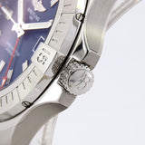 Buy Shop Breitling Avenger Automatic GMT 45 Blue Dial Silver Steel Strap Watch for Men - A32395101C1A1 USA Online
