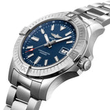 Buy Shop Breitling Avenger Automatic GMT 45 Blue Dial Silver Steel Strap Watch for Men - A32395101C1A1 USA Online