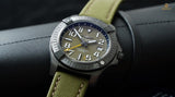 Buy Shop Breitling Avenger Automatic GMT 45 Night Mission Green Dial Green Nylon Strap Watch for Men - V323952A1L1X1 USA Online
