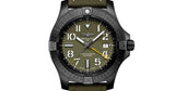Buy Shop Breitling Avenger Automatic GMT 45 Night Mission Green Dial Green Nylon Strap Watch for Men - V323952A1L1X1 USA Online
