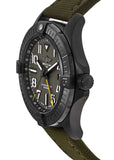 Buy Shop Breitling Avenger Automatic GMT 45 Night Mission Green Dial Green Nylon Strap Watch for Men - V323952A1L1X1 USA Online