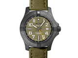 Buy Shop Breitling Avenger Automatic GMT 45 Night Mission Green Dial Green Nylon Strap Watch for Men - V323952A1L1X1 USA Online