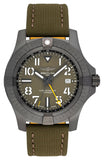 Buy Shop Breitling Avenger Automatic GMT 45 Night Mission Green Dial Green Nylon Strap Watch for Men - V323952A1L1X1 USA Online