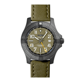 Buy Shop Breitling Avenger Automatic GMT 45 Night Mission Green Dial Green Nylon Strap Watch for Men - V323952A1L1X1 USA Online