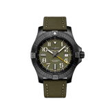 Buy Shop Breitling Avenger Automatic GMT 45 Night Mission Green Dial Green Nylon Strap Watch for Men - V323952A1L1X1 USA Online