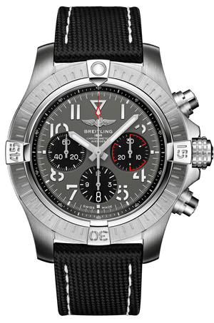 Buy Shop Breitling Avenger B01 Chronograph 45 Anthracite Dial Black Nylon Strap Watch for Men - AB01821A1B1X1 USA Online