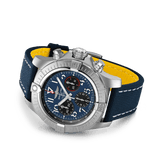 Buy Shop Breitling Avenger B01 Chronograph 45 Blue Dial Blue Nylon Strap Watch for Men - AB01821A1C1X1 USA Online