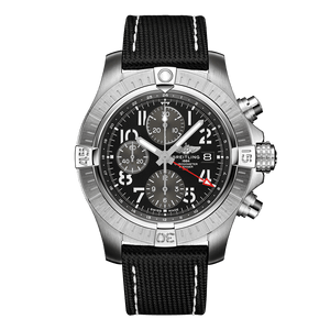 Buy Shop Breitling Avenger B01 Chronograph GMT Black Dial Black Nylon Strap Watch for Men - A24315101B1X1 USA Online